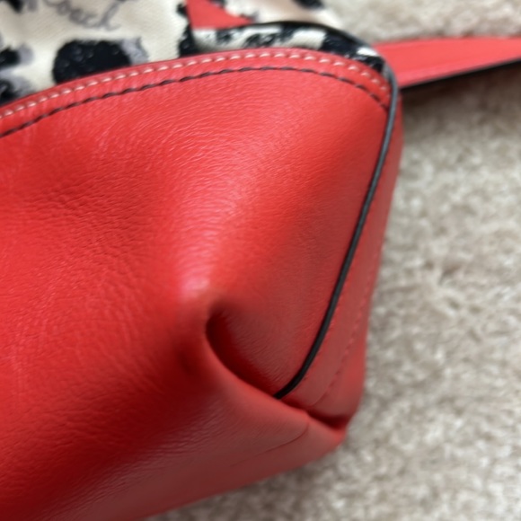 Coach Legacy Ocelot Print Rory Satchel - Picture 10 of 11